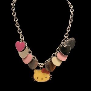 Vintage Hello Kitty heart necklace